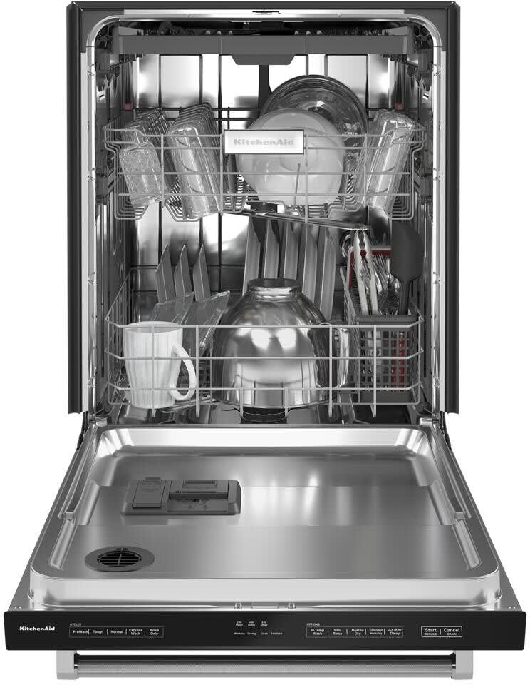 KitchenAid KDTE204KBL 24 Inch Fully Integrated Dishwasher with 13 Place