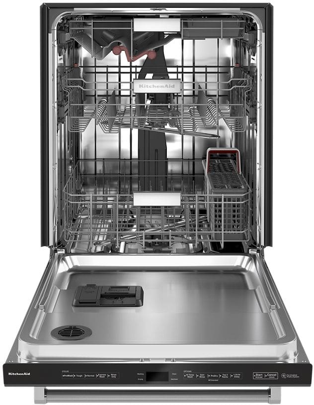 KitchenAid KDTM604KBS 24 Inch Fully Integrated Dishwasher with 16 Place
