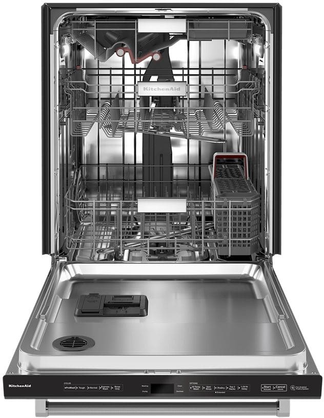 KitchenAid KDTM804KBS 24 Inch Fully Integrated Dishwasher with 16 Place