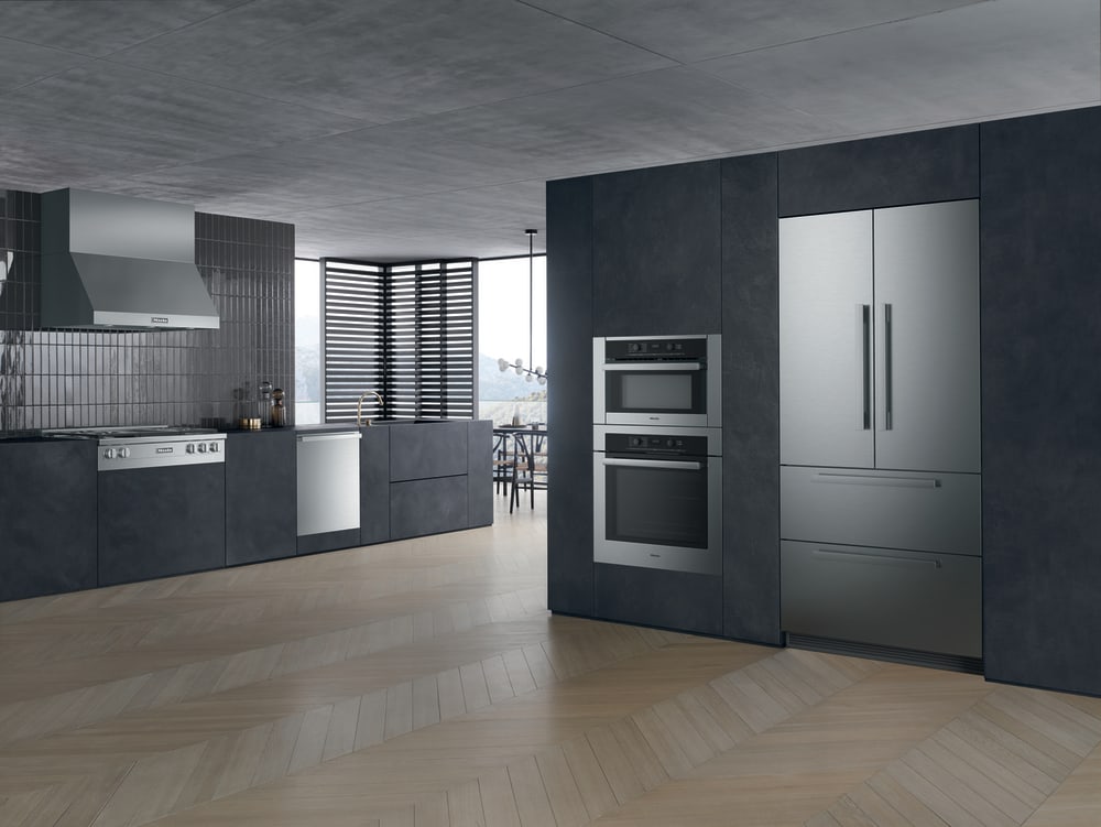 Miele KEDF9955GF 36 Inch PerfectCool CleanTouch Steel Bottom Panels