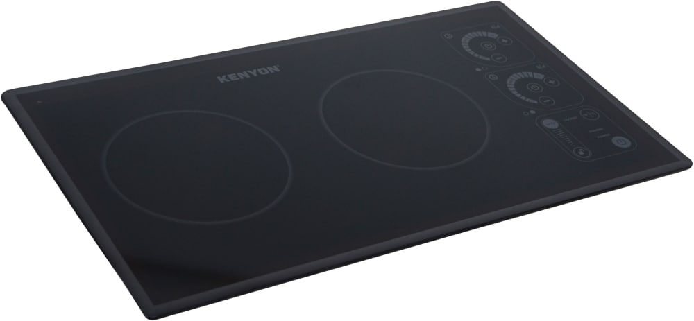 Kenyon B81201 12 Inch Induction Cooktop with 1 Small Element Burner,  Durable Ceramic Glass Surface, New Silicone Mat, Intuitive Touch Control  Technology, Precision Control, Direct Temperature Feedback, Kitchen Timer,  and Lock Mode: 120V