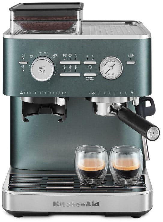 KitchenAid KES6551JP Semi Automatic Espresso Machine with Burr