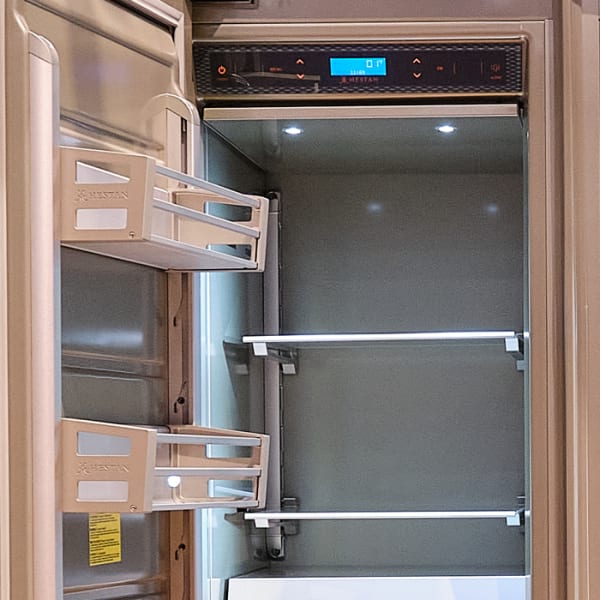 Hestan KFCR18OR 18 Inch Counter Depth Built-In Freezer Column with