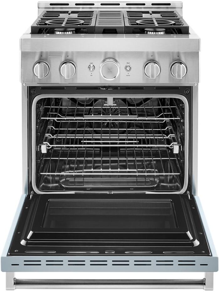 KitchenAid KFGC500JMB 30 Inch Freestanding Gas Smart Range with 4