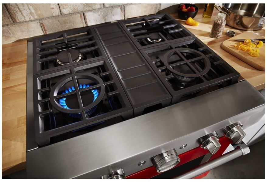 KitchenAid KFGC500JPA 30 Inch Freestanding Gas Smart Range with 4