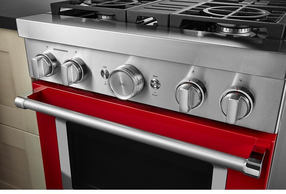 KitchenAid KFGC500JPA 30 Inch Freestanding Gas Smart Range with 4