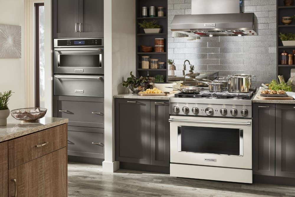 Kitchenaid professional stove on sale