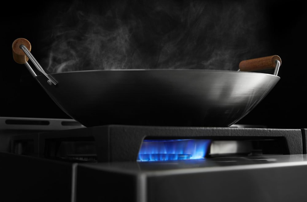 KitchenAid Smart 48-in 6 Burners 4.1-cu ft / 2.2-cu ft Self
