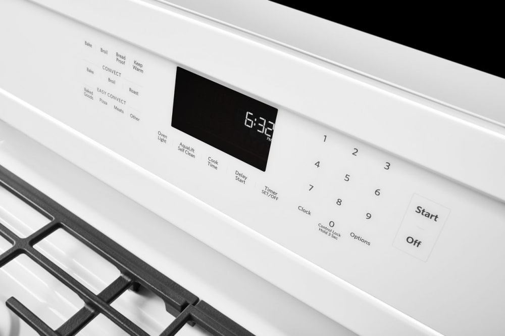 KitchenAid KFGG500EWH 30 Inch Freestanding Gas Range with 5 Sealed