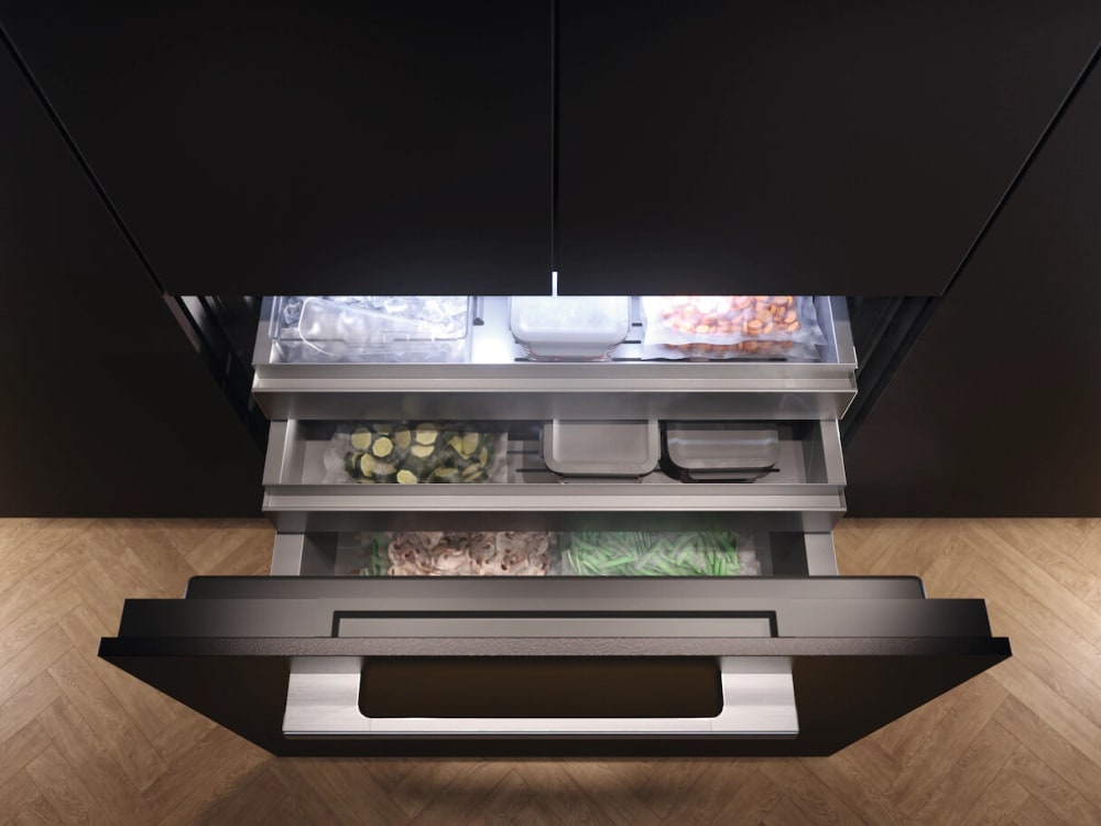 るい Miele KFMC3642L 36 Inch Built-In Panel Ready Bottom Mount Smart