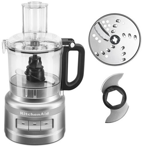 KitchenAid KFP0718CU Food Processor with 7 Cup Capacity, 3 Speeds