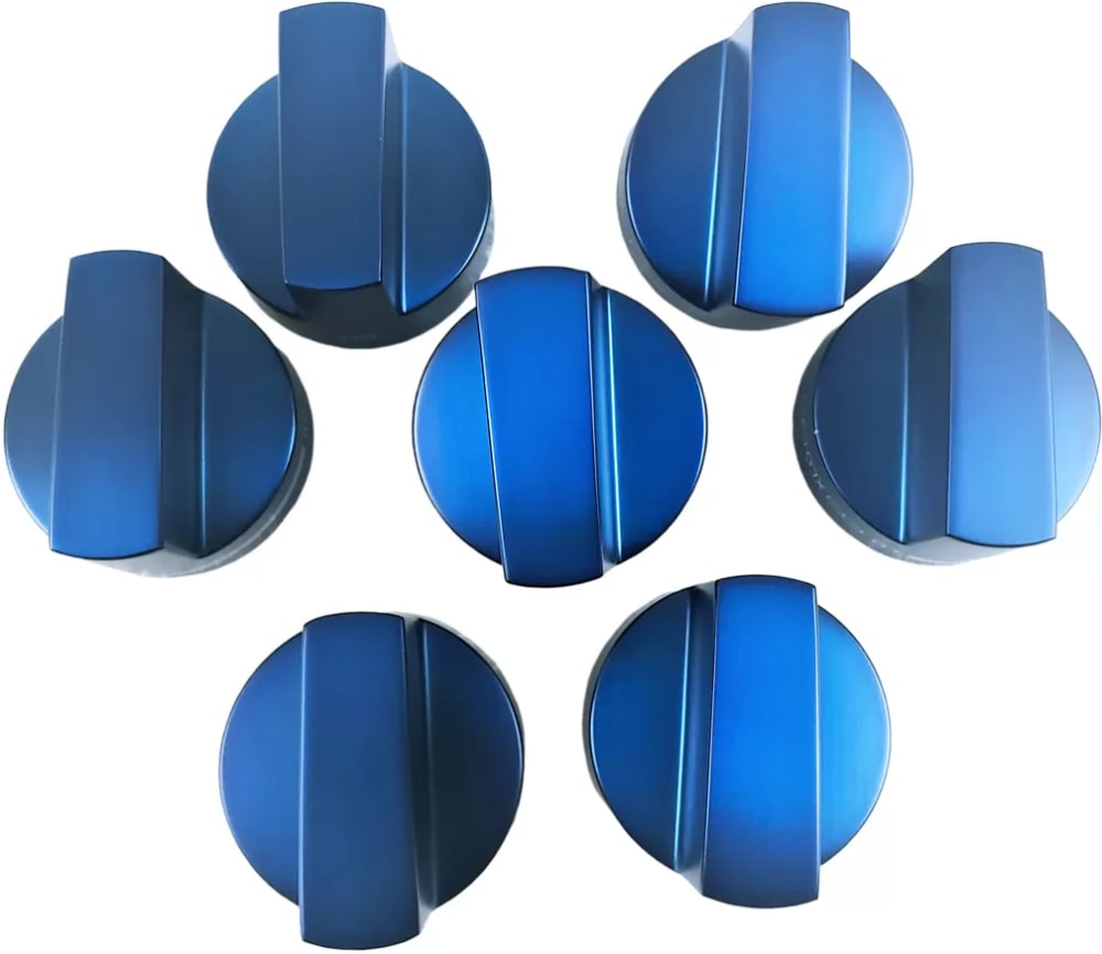 Thermador PARKB30HY 7Piece Blue Knob Set