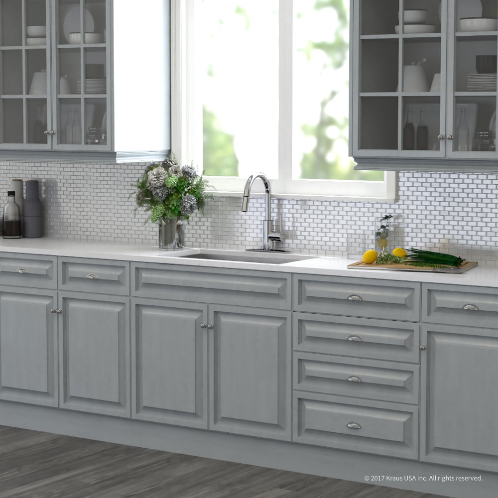 Kraus KHU32262041CH 31 Inch Undermount Kitchen Sink and ...