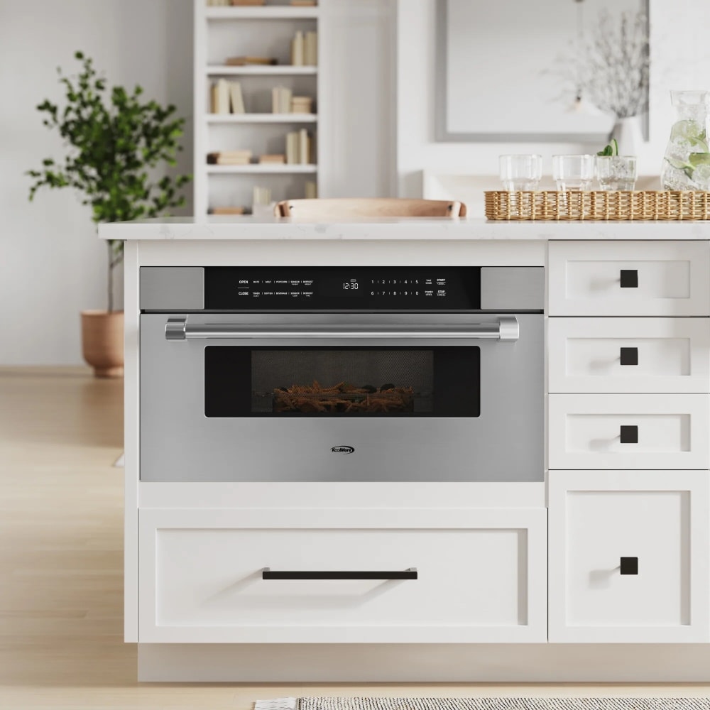 Koolmore KMMD30SS 30 Inch Built-In Microwave Drawer with 1.2 cu