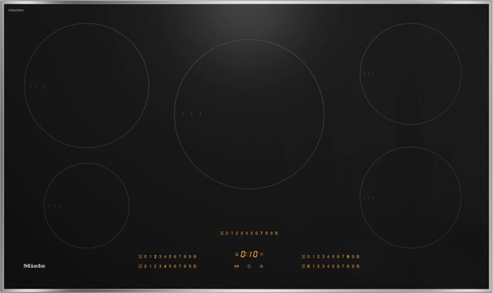 Miele KM7740FR 36 Inch Induction Smart Cooktop with 5 Cooking Zones