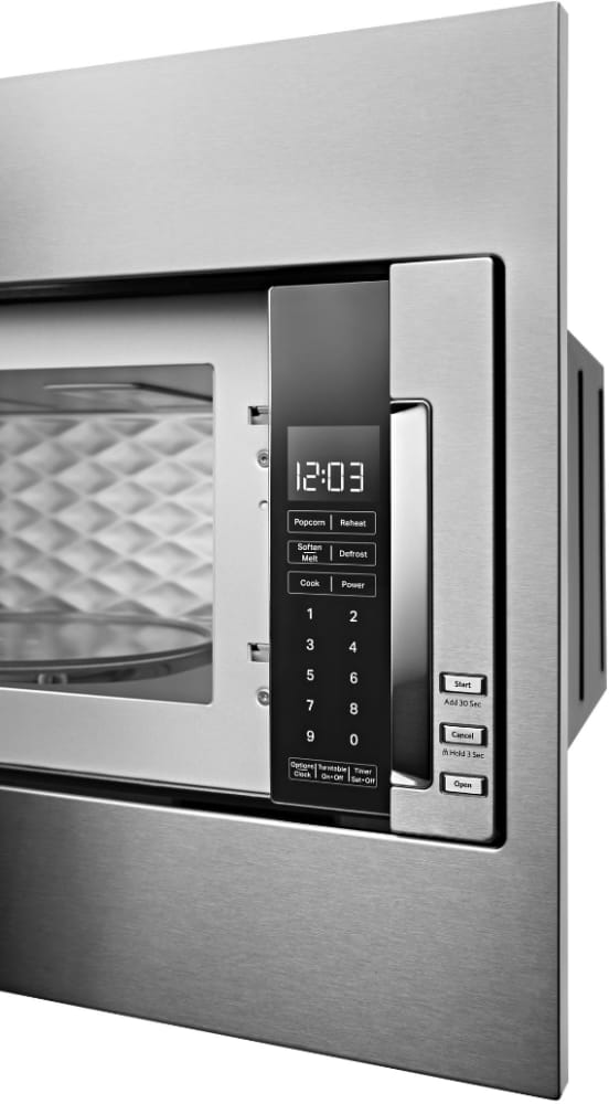 KitchenAid KMBT5511KSS 30 Inch BuiltIn Microwave with 1.1 Cu. Ft. Capacity, 1000 Watt, 10 Power