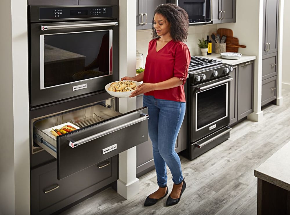 KitchenAid KMHC319EBS 30 Inch OvertheRange Convection Microwave with