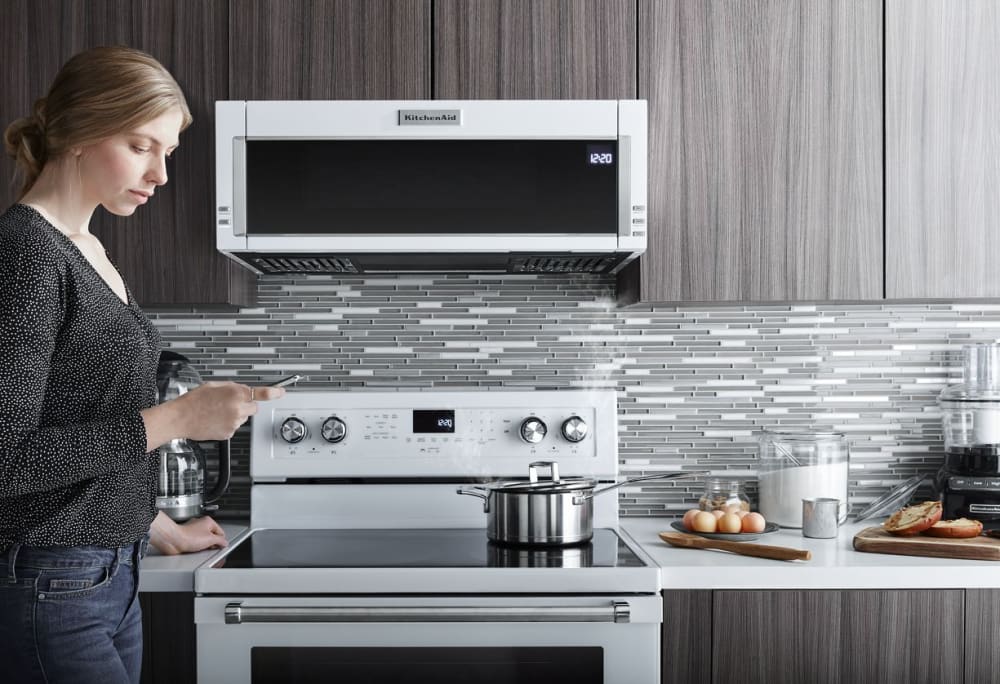 Kitchenaid 500 cfm microwave outlet