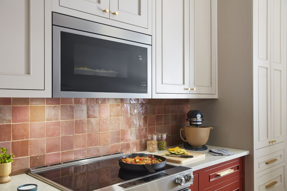 KitchenAid KMMF330PSS 1.1 cu. ft. OverTheRange Microwave Oven with