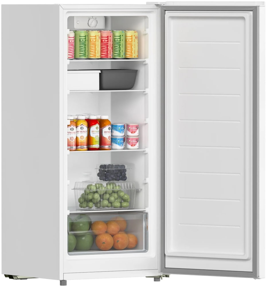 Koolmore KMRUF7S 22 Inch Freestanding Convertible Upright Freezer