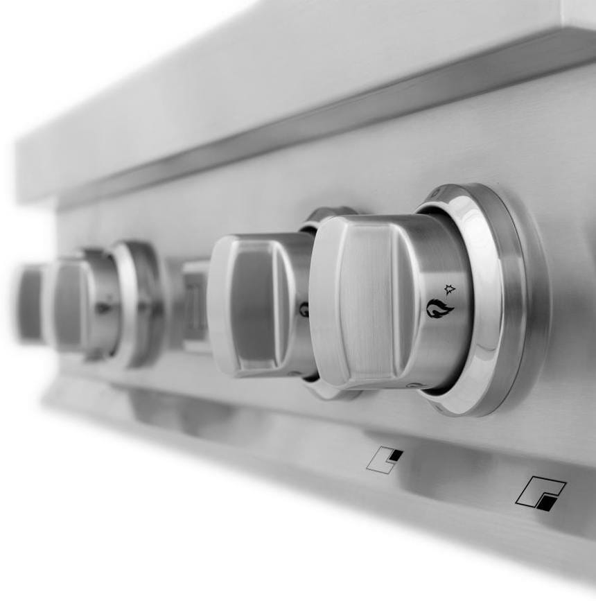 ZLINE RTBR30 Professional Gas Rangetop with 4 Italian Brass Burners