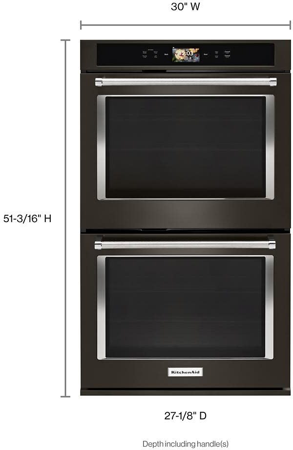 Buy KitchenAid 24 Smart Double Wall Oven with True Convection