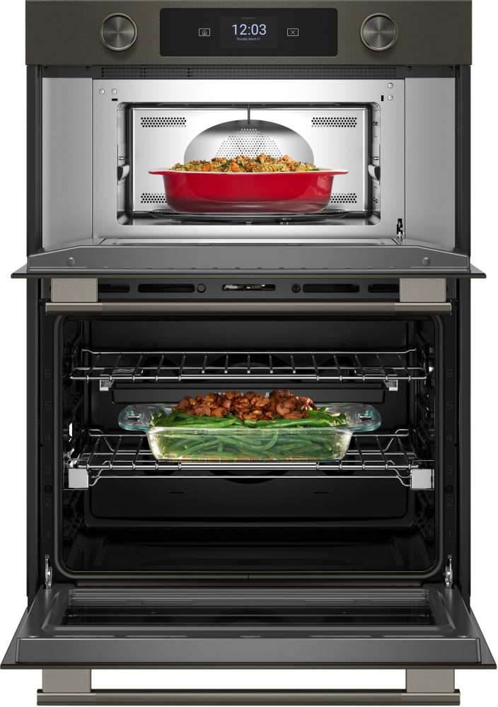 KitchenAid KOEC930SBE 30 Inch Double Combination Smart Electric
