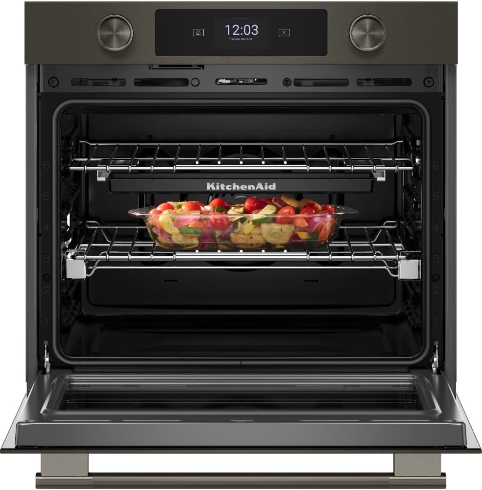 KitchenAid KOES930SBE 30 Inch Single Convection Smart Electric