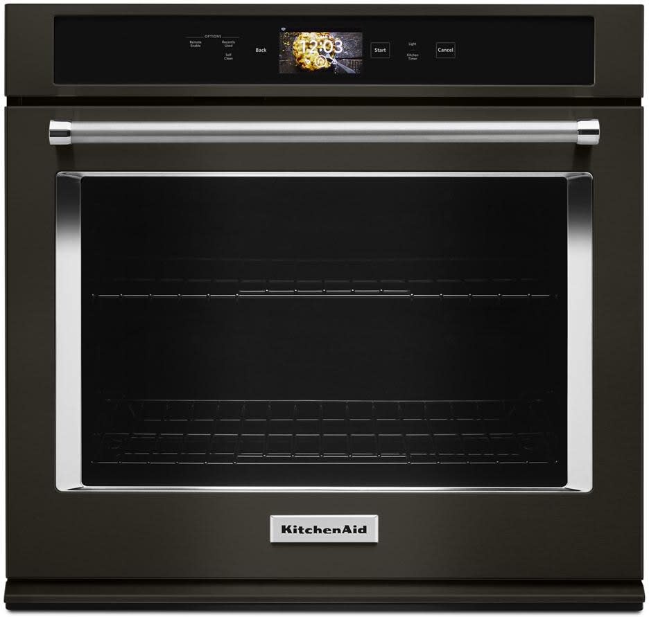 KitchenAid KOSE900HBS 30 Inch Single Convection Smart Electric Wall