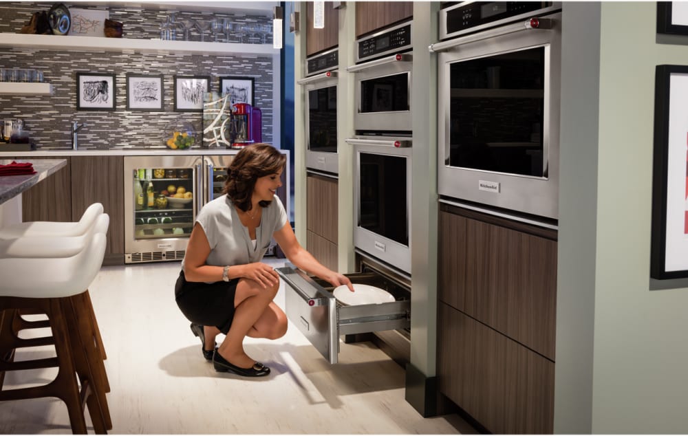 KitchenAid KOWT107ESS 27 Inch Warming Drawer with 1.3 cu. ft. Capacity