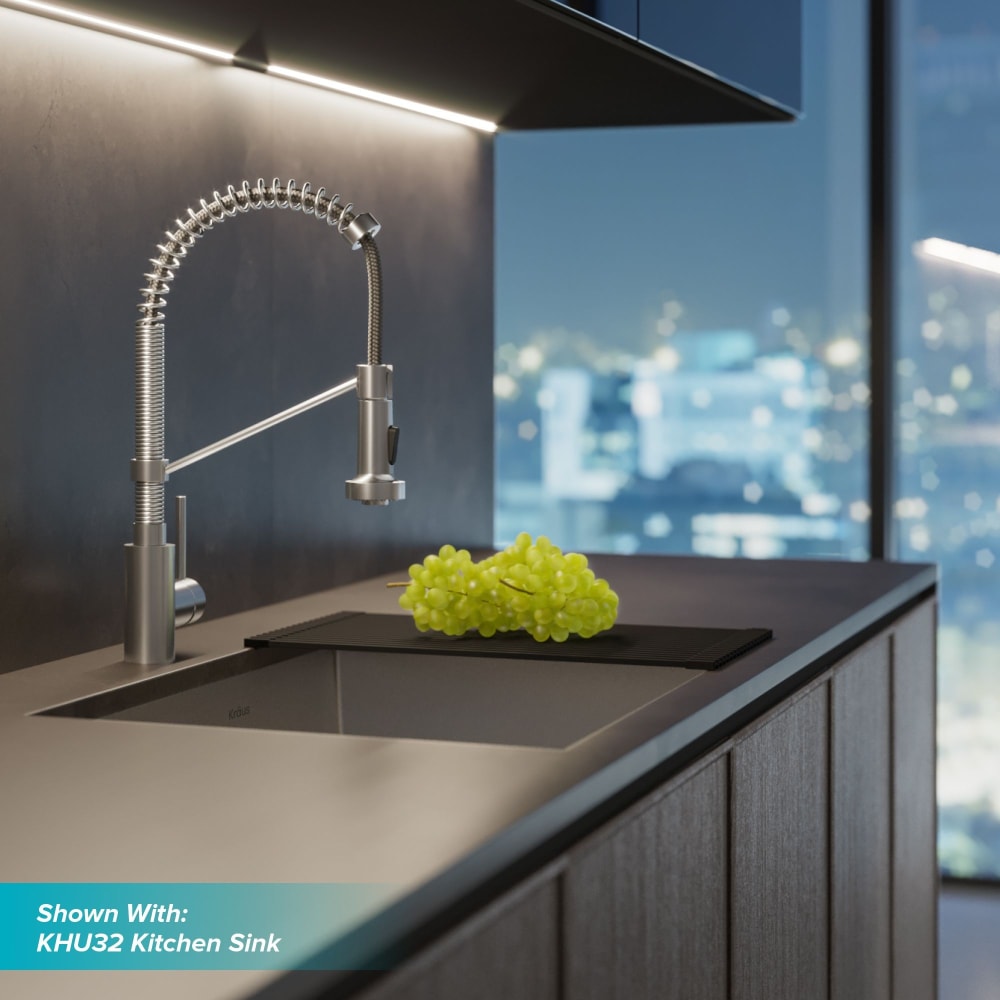 Kraus KPF1610CH Single Handle Pull Down Commercial Kitchen Faucet