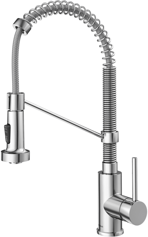 Kraus KPF1610CH Single Handle Pull Down Commercial Kitchen Faucet