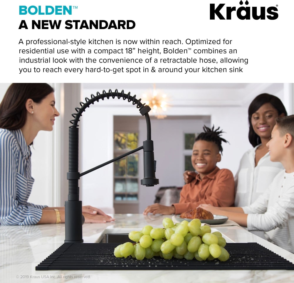 Kraus KPF1610SS Single Handle Pull Down Commercial Kitchen Faucet