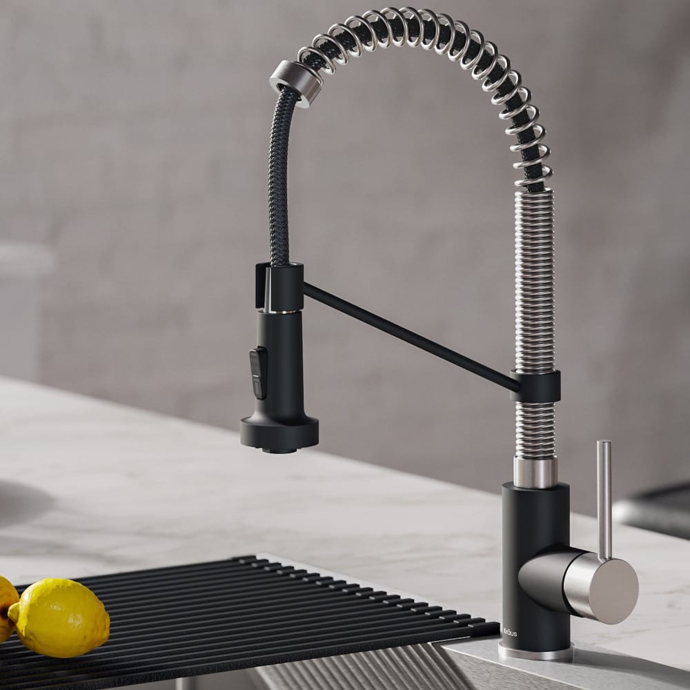 Kraus KPF1610SSMB Single Handle Commercial Kitchen Faucet ...