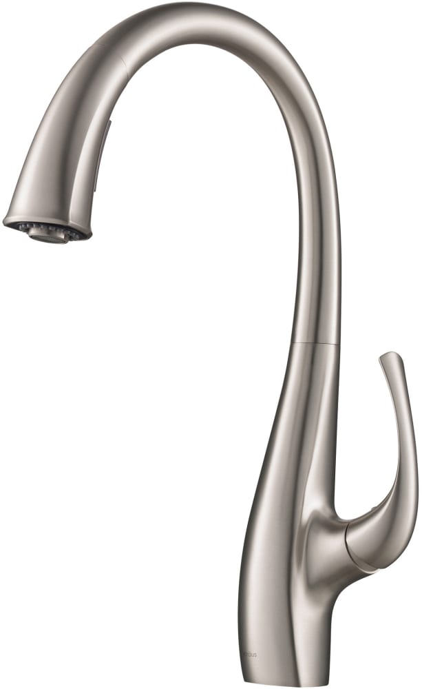 Spot Free Ansel Single-Handle Pull-Down Sprayer Kitchen Faucet in All-Brite Stainless Steel Spot Free Ansel Single-Handle Pull-Down Sprayer Kitchen Faucet in All-Brite Stainless Steel
