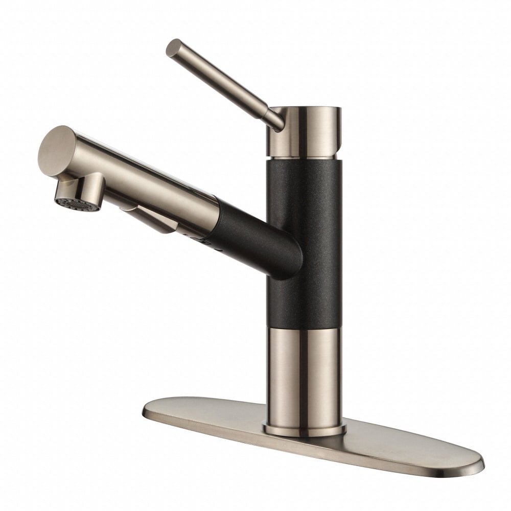 Kraus KPF1750SS Geo Axis™ Pull Out Kitchen Faucet with Dual