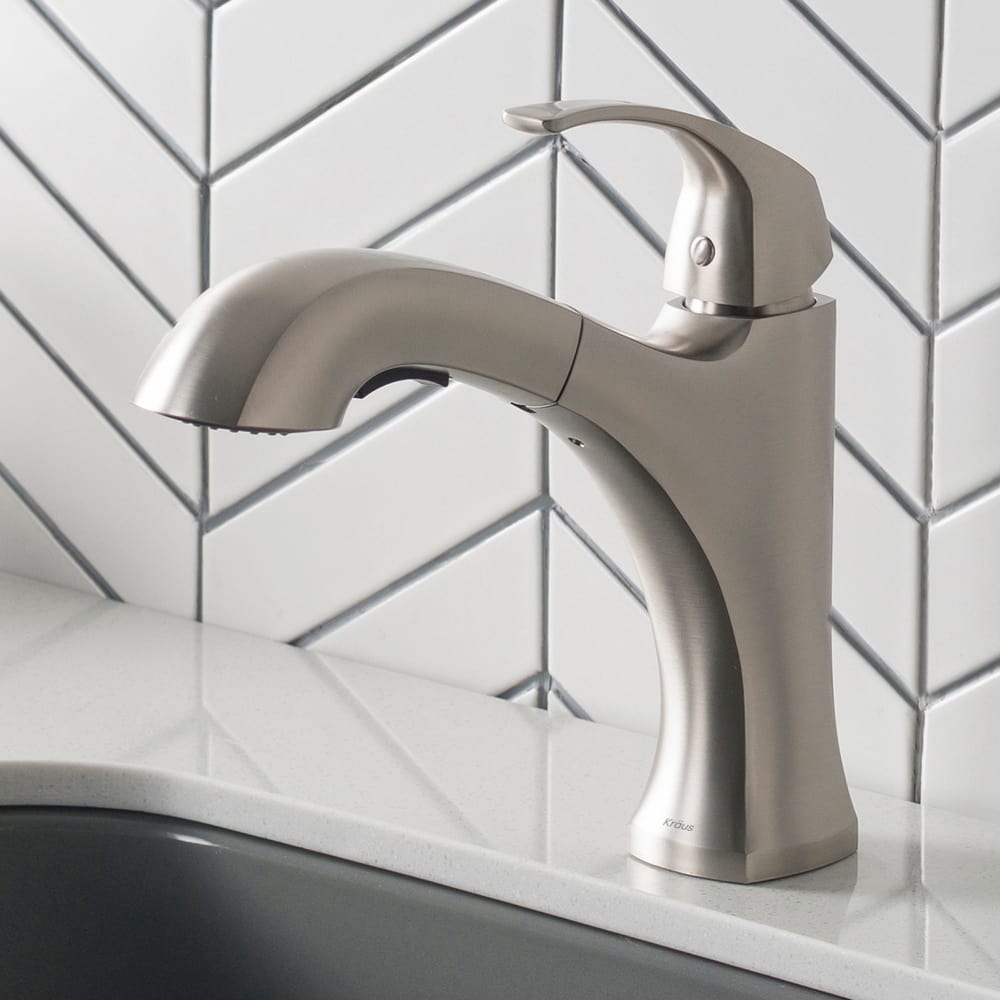 Kraus KPF2252SFS Dual Function Pull-Out Kitchen Faucet with All