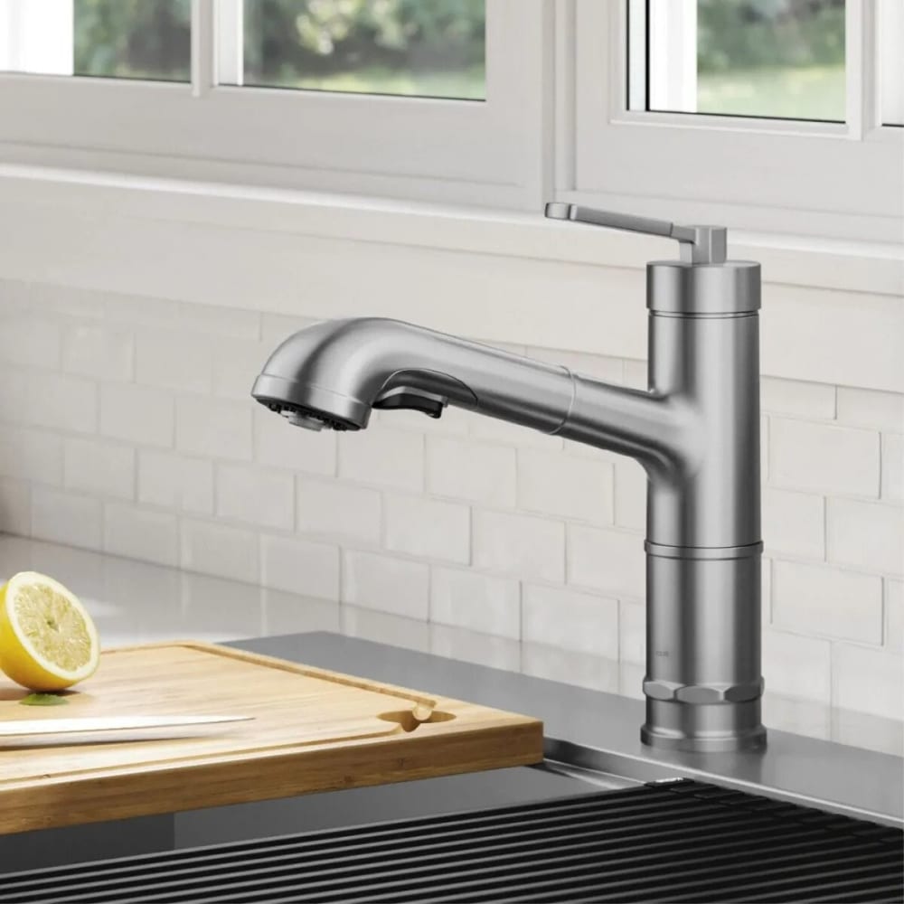 Kraus KPF4103SFS Single Handle Allyn™ Pull-Out Kitchen Faucet with