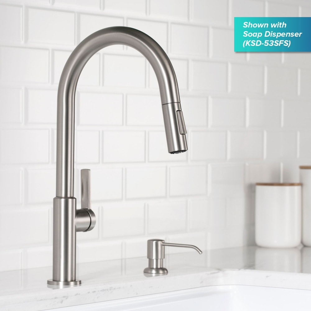 Kraus KPF2820SFS Single Handle Pull-Down Kitchen Faucet with Dual
