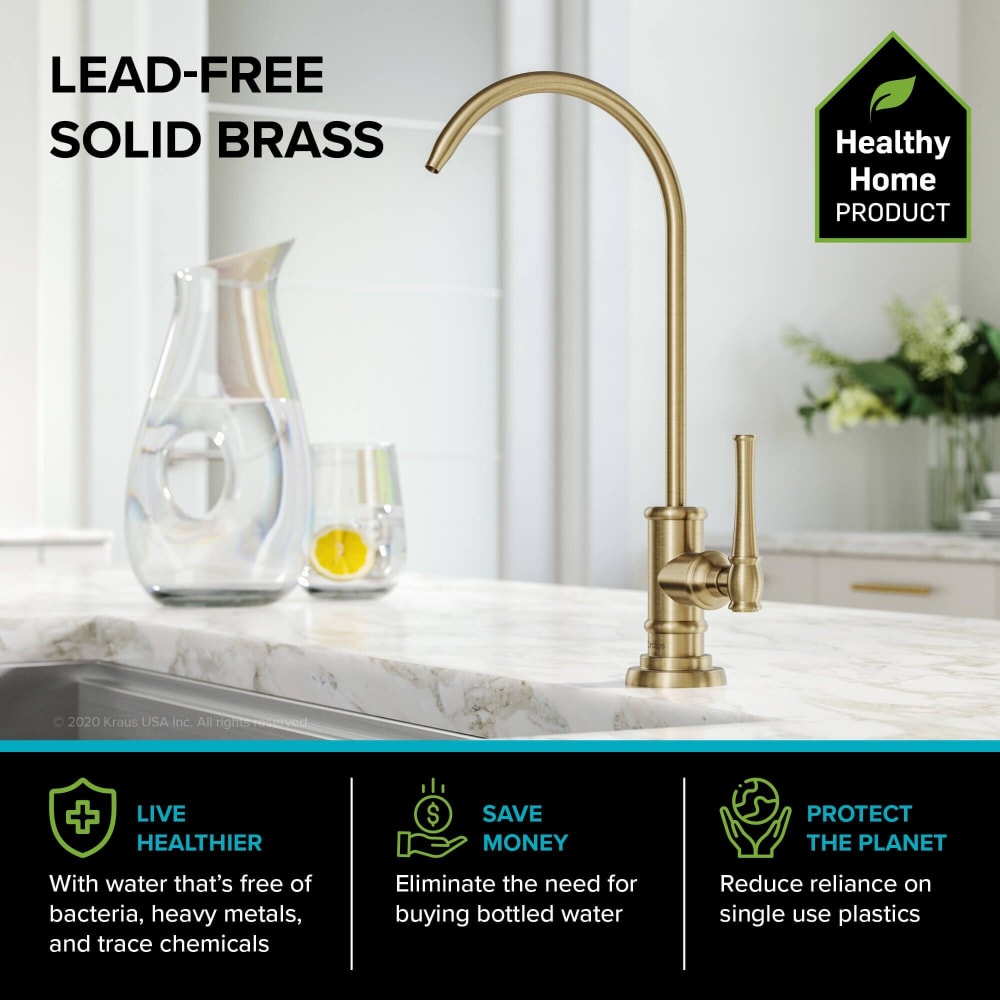 Kraus KPF3121FF102BG Transitional Bridge Pull-Down Kitchen Faucet