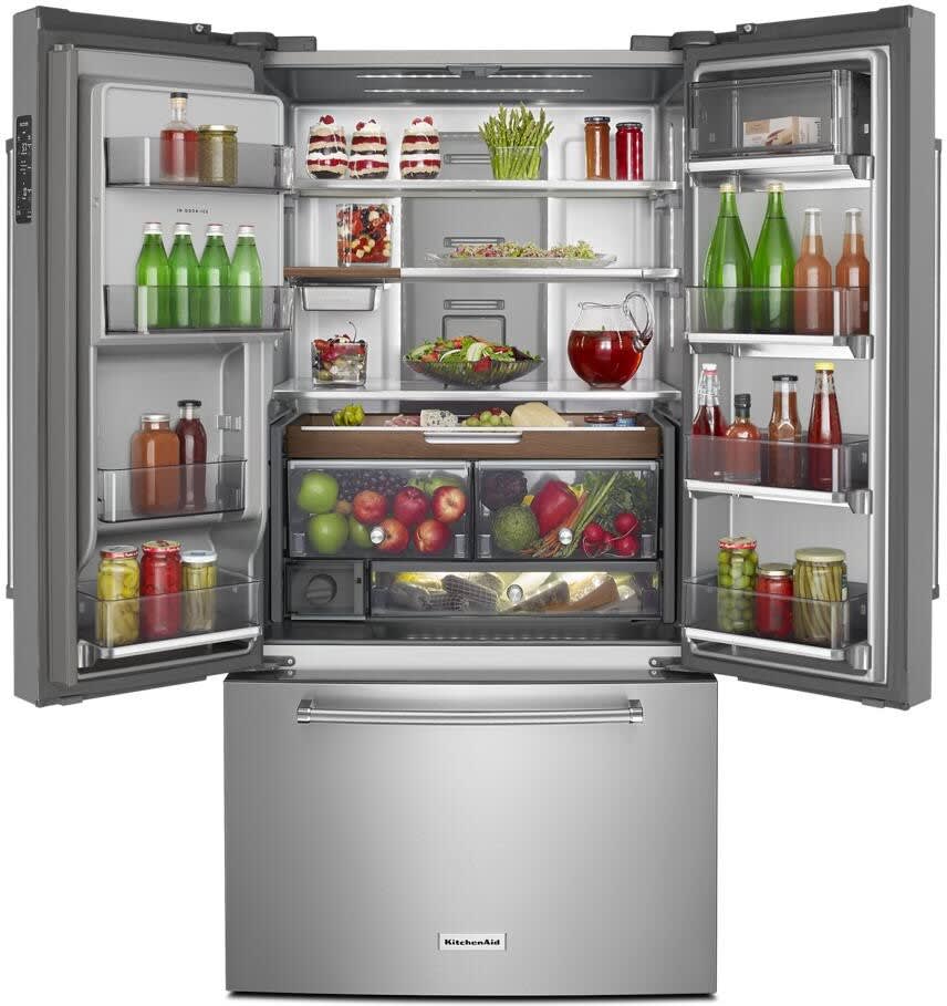 KitchenAid KRFC704FPS 23.8 Cu. ft. Stainless French Door Counter-Depth Refrigerator