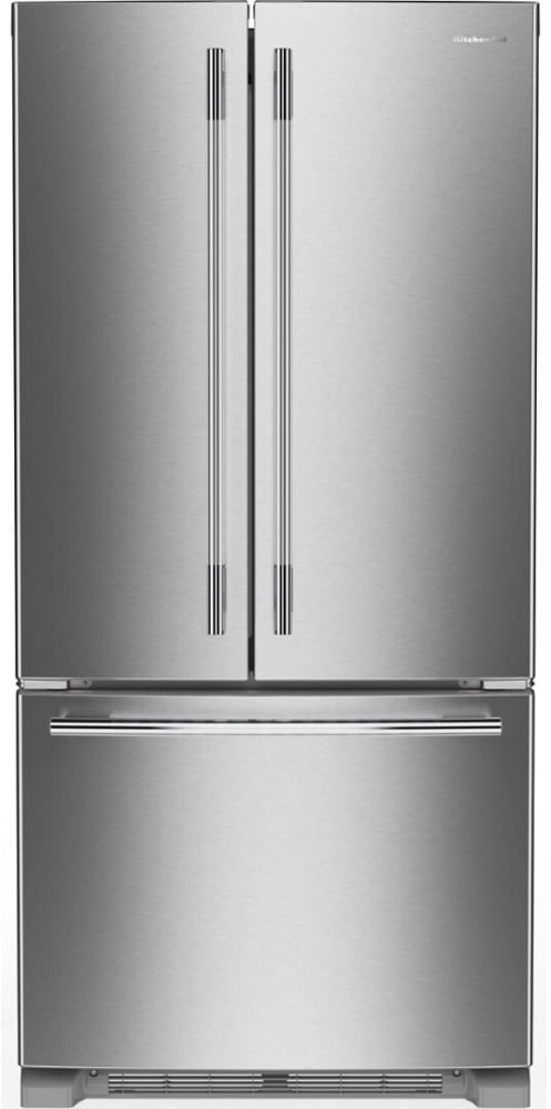 KitchenAid KRFF333SPS 33 Inch Full-Depth Freestanding French Door