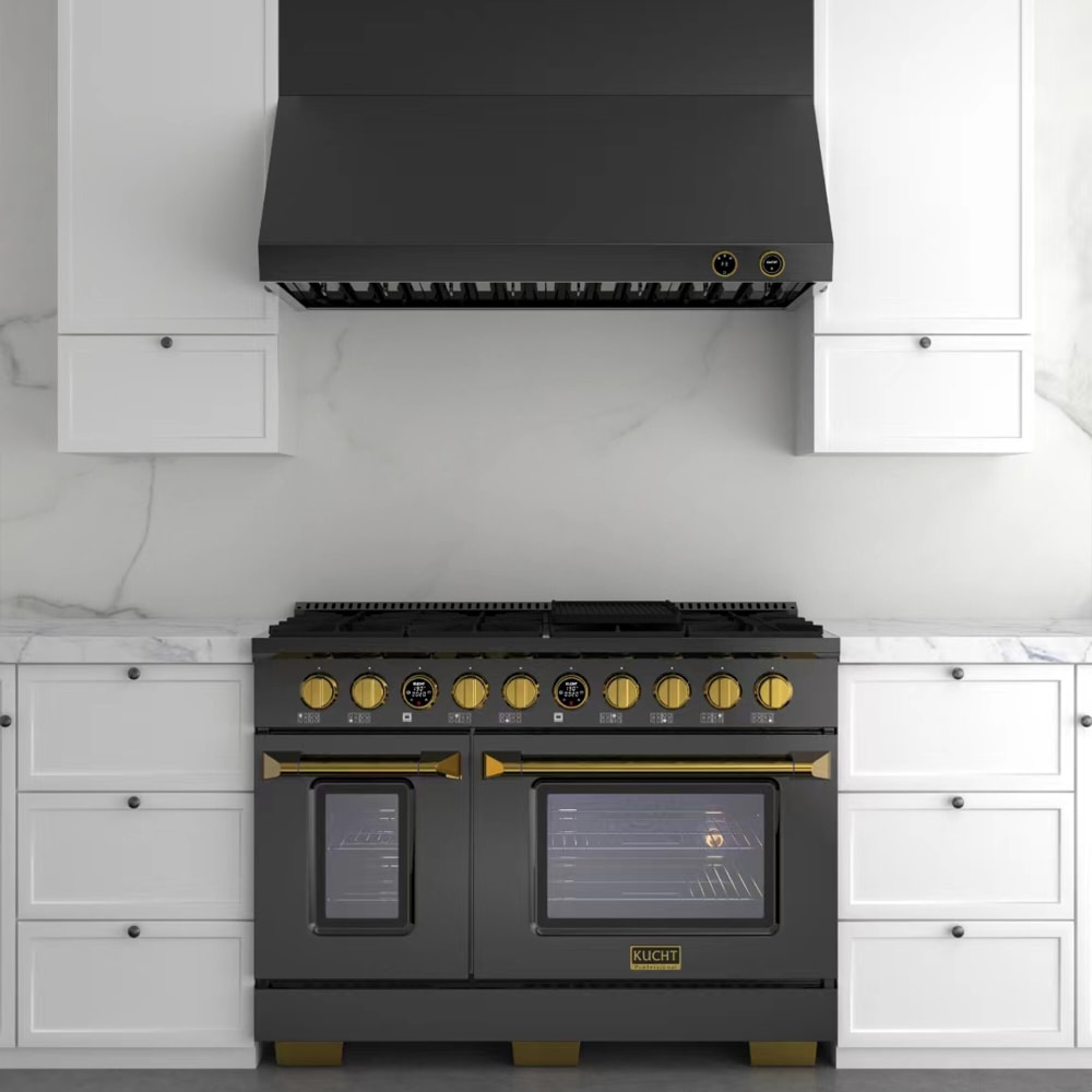 Kucht Professional KXD48LP 48 Inch Freestanding Dual Fuel Range