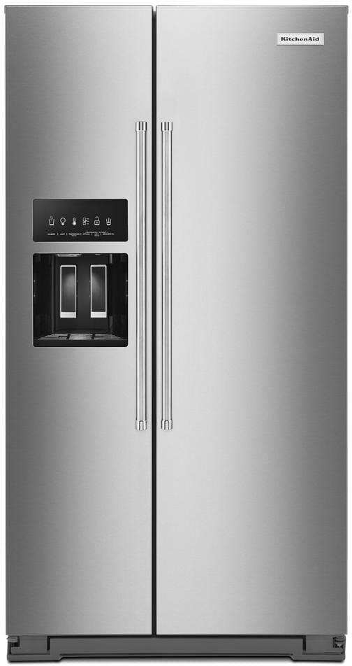 KitchenAid KRSC700HPS 36 Inch CounterDepth Freestanding SidebySide