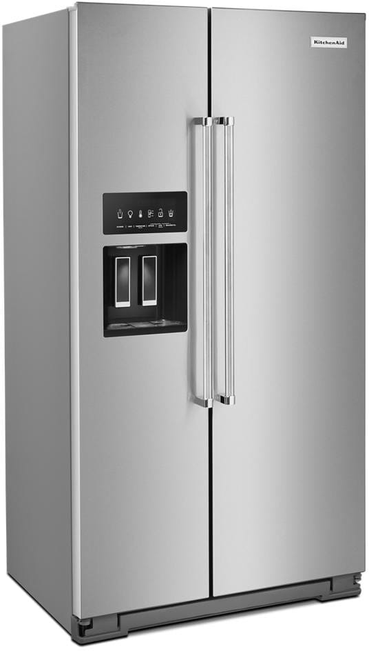 KitchenAid KRSC700HPS 36 Inch CounterDepth Freestanding SidebySide Refrigerator with 19.9 cu
