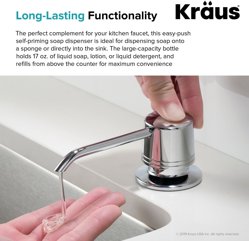Kraus USA, Accessories, Soap & Lotion Dispensers