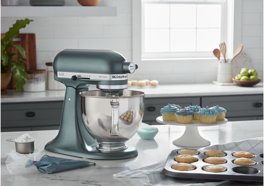 KitchenAid KSM150PSJP 5 Quart Tilt-Head Stand Mixer with 10 Speeds