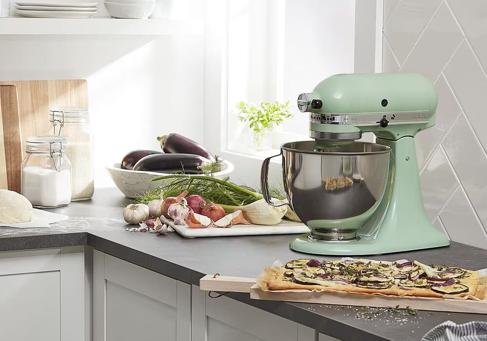 KitchenAid KSM150PSPT 5 Quart Tilt-Head Stand Mixer with 10 Speeds