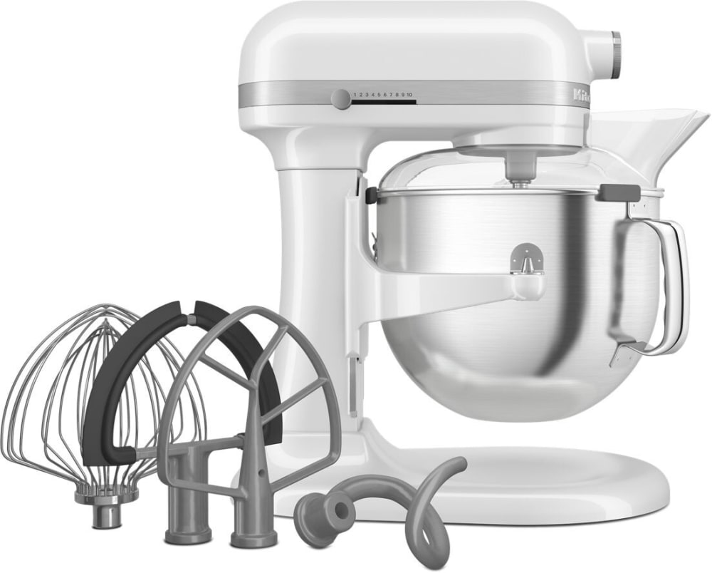 KitchenAid KSM70SKXXWH 7 Quart Bowl-Lift Stand Mixer with 11