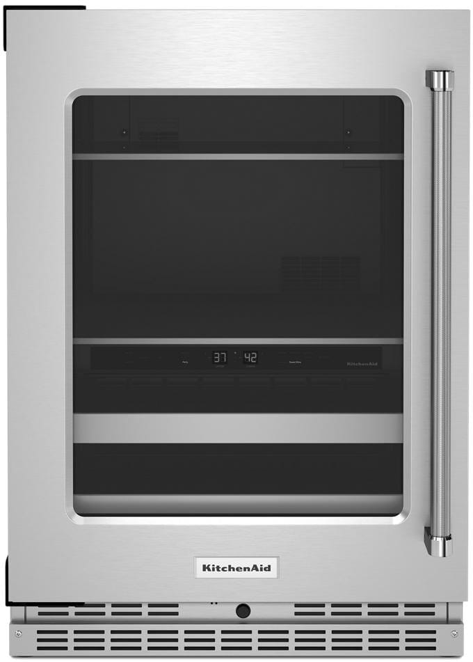 KitchenAid KUBL314KSS 24 Inch Freestanding/BuiltIn Undercounter Dual